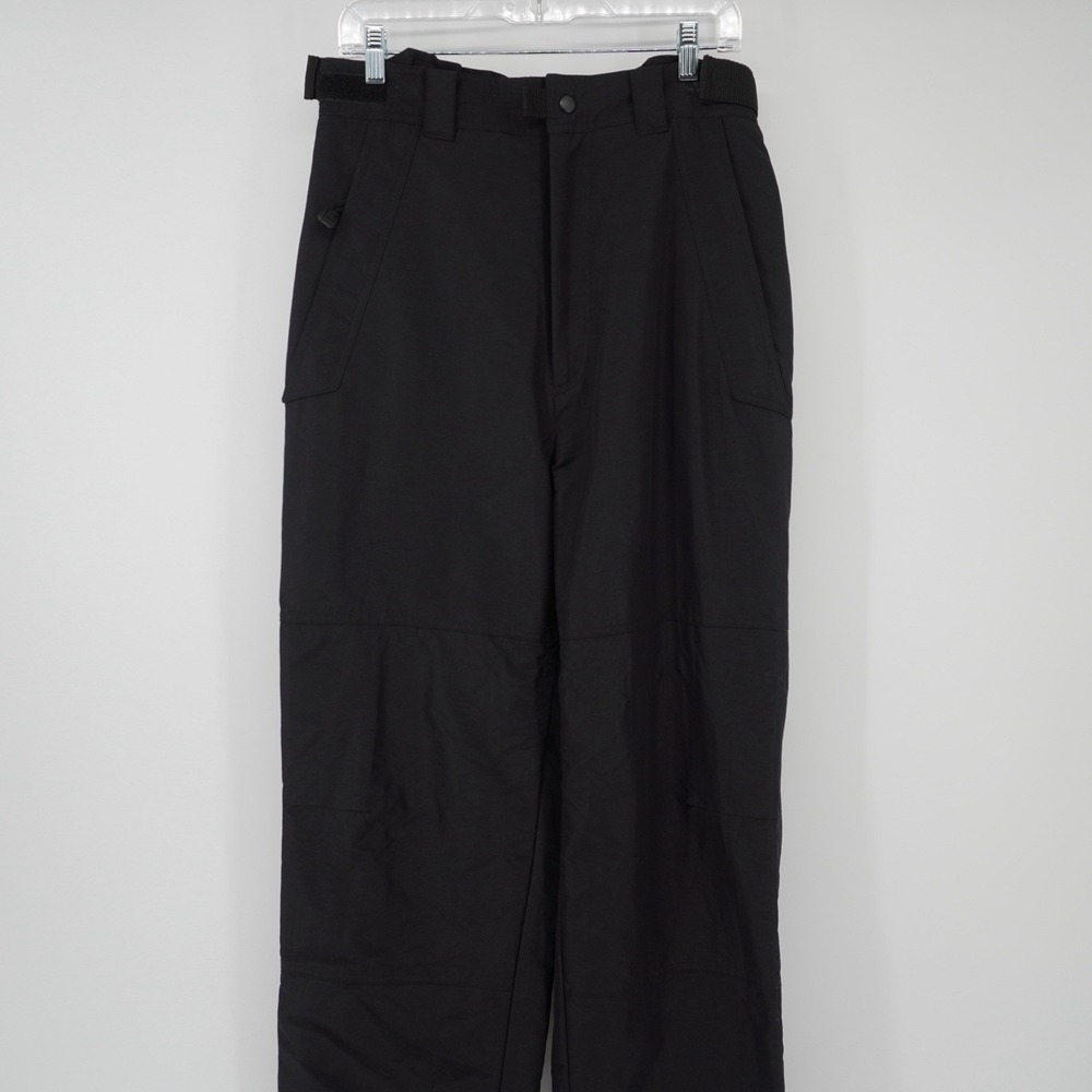 Fera International Men's Large Black Snow Ski Winter Pants Outseam Side Zipper